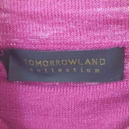 トゥモローランド TOMORROWLAND カシミヤシルク タートルネックプルオーバー レディース import:S