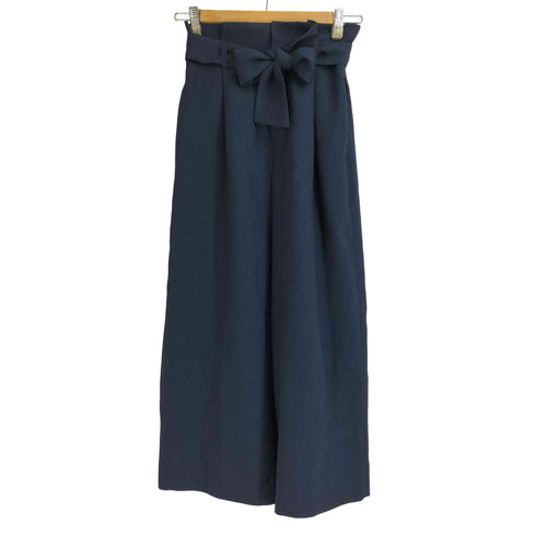 ノーリーズ NOLLEY’S 麻調合繊ワイドパンツ レディース JPN:36