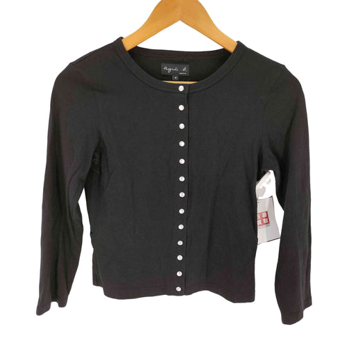 アニエスベー agnes b. 19AW プレッションカーディガン レディース JPN:1
