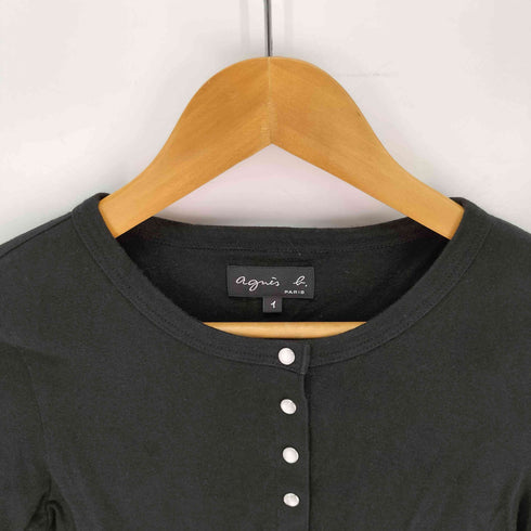 アニエスベー agnes b. 19AW プレッションカーディガン レディース JPN:1