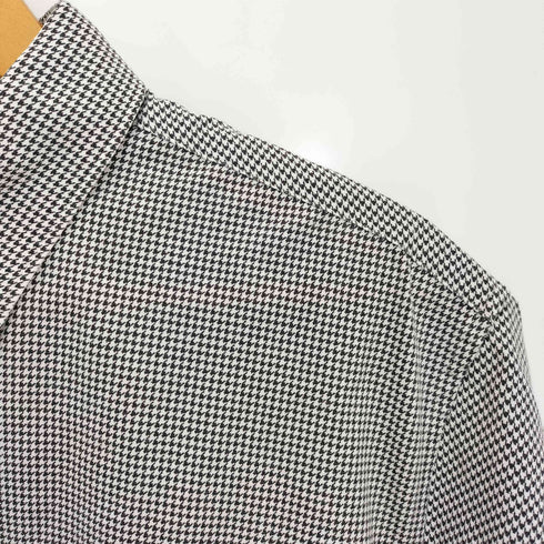 ラコステ LACOSTE 接触冷感 ハウンドトゥース ボタンダウンシャツ メンズ FR S