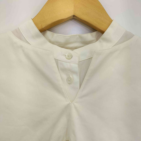 ロクビューティーアンドユースユナイテッドアローズ 6 BEAUTY & YOUTH UNITED ARROWS COTTON SAILOR COLLAR BLOUSE レディース JPN:36