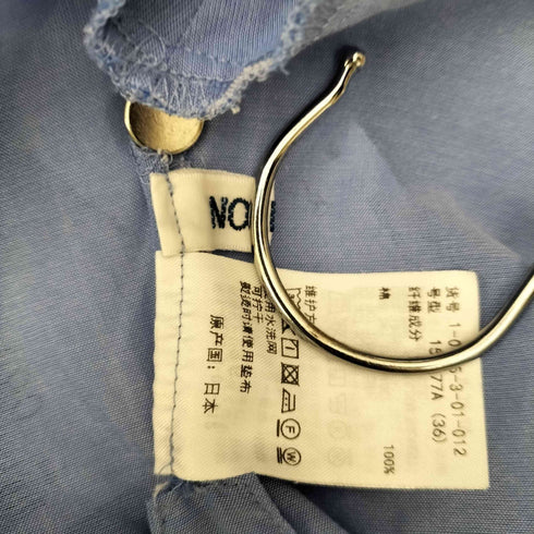 ノーリーズ NOLLEY’S サイドリボンシャツ レディース JPN:36