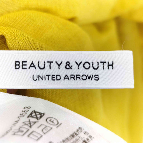 ビューティーアンドユースユナイテッドアローズ BEAUTY & YOUTH UNITED ARROWS ラミーノースリーブフレアワンピース レディース