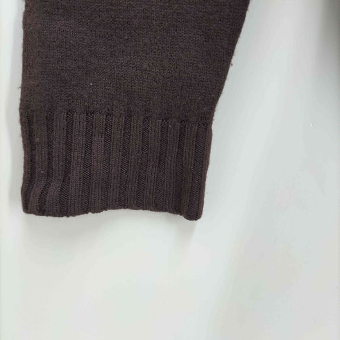 ラコステ LACOSTE ワンポイント 刺繍 L/S クルーネック ウール ニット メンズ import:XS