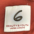 ロクビューティーアンドユースユナイテッドアローズ 6 BEAUTY & YOUTH UNITED ARROWS GEORGETTE HIGH WAIST PANTS レディース JPN:34