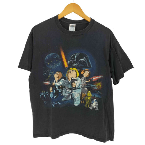 デルタプロウェイト DELTA PRO WEIGHT 00s ムービープリントクルーネックS/S Tシャツ メンズ import:L