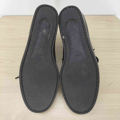 シップス SHIPS HAND SEWING MOCCASIN 別注 USA製 モカシン レザー デッキ シューズ メンズ US:7