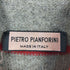 PIETRO PIANFORINI イタリア製 カシミヤ混 ボーダー タートルネックセーター レディース