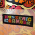 ヒステリックグラマー HYSTERIC GLAMOUR スナップボタン ロゴ総柄L/Sシャツ y2k レディース 140
