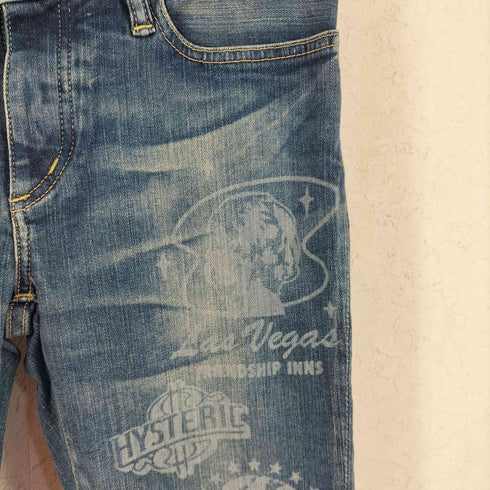 ヒステリックグラマー HYSTERIC GLAMOUR 00s スタッズ スキニーデニム Y2K レディース S