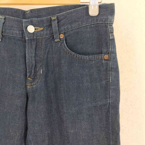 マーガレットハウエル MARGARET HOWELL シンチバック デニムパンツ レディース W27 L24