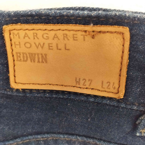 マーガレットハウエル MARGARET HOWELL シンチバック デニムパンツ レディース W27 L24