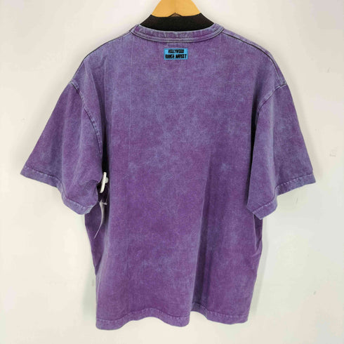 ハリウッドランチマーケット HOLLYWOOD RANCH MARKET ハートインワッペン TOUGHER CHEMICAL BREA ショートスリーブTシャツ メンズ L