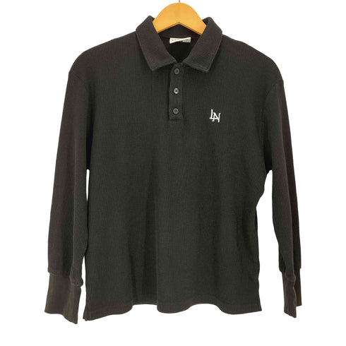 LONER LN CLASSIC THERMAL L/S POLO メンズ import:M