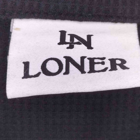 LONER LN CLASSIC THERMAL L/S POLO メンズ import:M