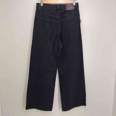 エイチビューティーアンドユースユナイテッドアローズ H BEAUTY & YOUTH UNITED ARROWS 24AW Black Denim Baggy 5-Pocket PANTS メンズ JPN:S