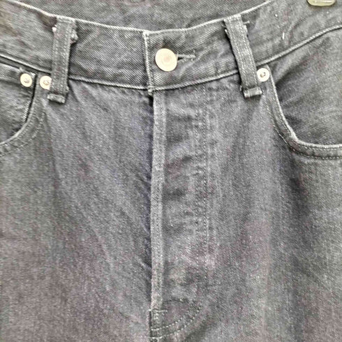 エイチビューティーアンドユースユナイテッドアローズ H BEAUTY & YOUTH UNITED ARROWS 24AW Black Denim Baggy 5-Pocket PANTS メンズ JPN:S