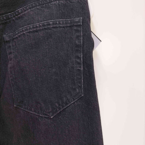 エイチビューティーアンドユースユナイテッドアローズ H BEAUTY & YOUTH UNITED ARROWS 24AW Black Denim Baggy 5-Pocket PANTS メンズ JPN:S