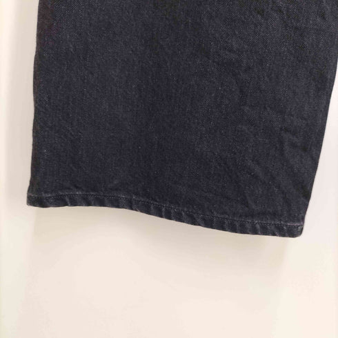 エイチビューティーアンドユースユナイテッドアローズ H BEAUTY & YOUTH UNITED ARROWS 24AW Black Denim Baggy 5-Pocket PANTS メンズ JPN:S