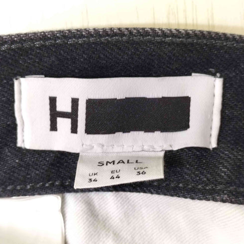 エイチビューティーアンドユースユナイテッドアローズ H BEAUTY & YOUTH UNITED ARROWS 24AW Black Denim Baggy 5-Pocket PANTS メンズ JPN:S