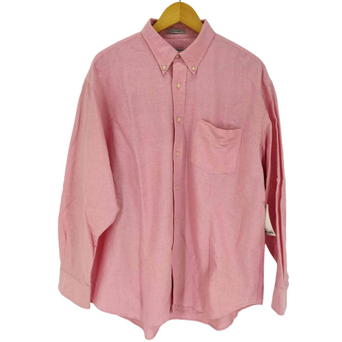 ヒューストン HOUSTON RELAX FIT OXFORD B/D SHIRT オックスフォードボタンダウンシャツ メンズ 17½