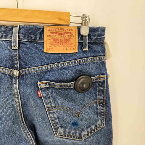 リーバイス Levis 00S 2001年11月製造 ボタン裏134 517 BOOT CUT デニムパンツ メンズ W33 L31