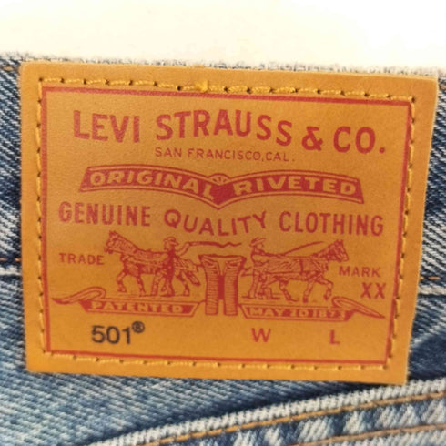 リーバイス Levis 501 ボタンフライ ストレートデニムパンツ メンズ W29 L30