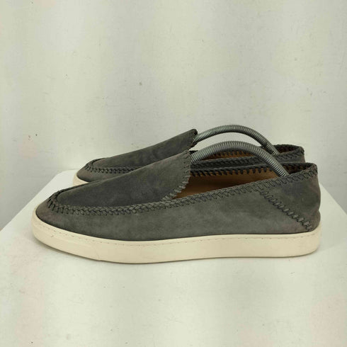 ジョルジオアルマーニ Giorgio Armani Galleria 3 Suede Slip On with Threading and Rubber Sole メンズ US:9