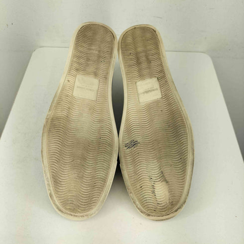 ジョルジオアルマーニ Giorgio Armani Galleria 3 Suede Slip On with Threading and Rubber Sole メンズ US:9