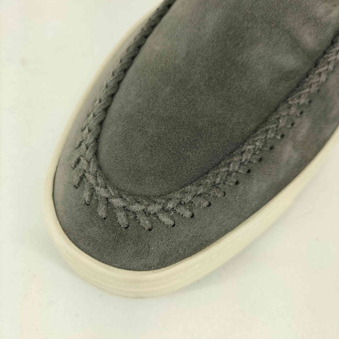 ジョルジオアルマーニ Giorgio Armani Galleria 3 Suede Slip On with Threading and Rubber Sole メンズ US:9