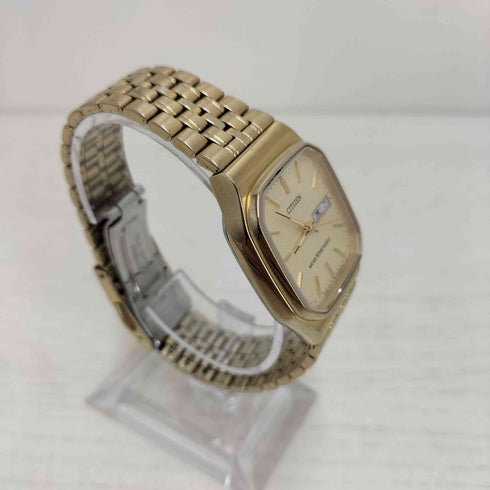 シチズン CITIZEN クオーツ デイデイト アナログ ウォッチ メンズ