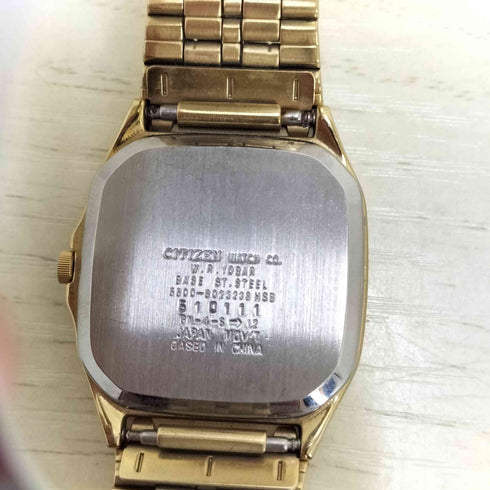 シチズン CITIZEN クオーツ デイデイト アナログ ウォッチ メンズ