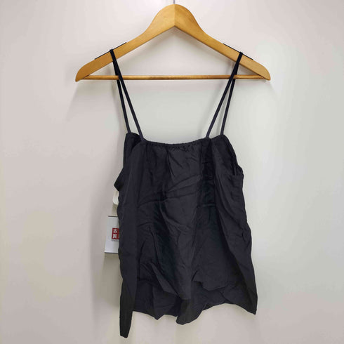 トリココムデギャルソン tricot COMME des GARCONS 製品染 フロントリボン ピンタックキャミソール レディース JPN:S