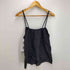 トリココムデギャルソン tricot COMME des GARCONS 製品染 フロントリボン ピンタックキャミソール レディース JPN:S