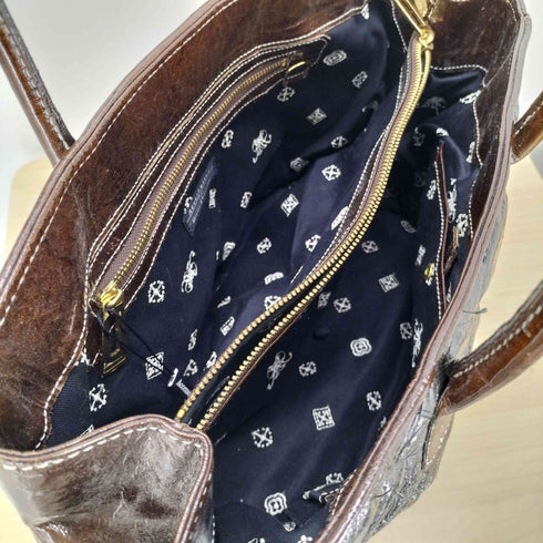 Accessoires De Mademoiselle キルティンングパテントトートバッグ レディース