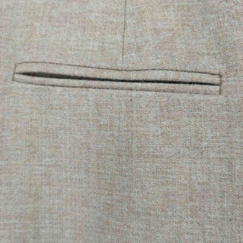 エトロ ETRO MADE IN ITALY ラムレザー切替 ボーダー タイトスカート レディース 42
