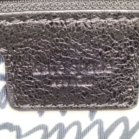 ケイトスペード Kate spade シボレザー ロゴ刻印ハンドバッグ レディース