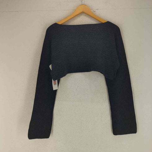 バッカ BACCA ボートネックショートニット カシミヤ混 レディース JPN:S