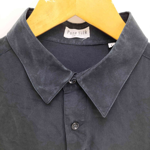 Pure Silk 100% Yシャツ メンズ