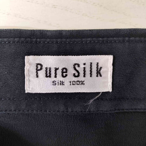 Pure Silk 100% Yシャツ メンズ