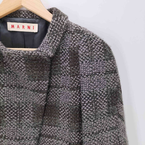 マルニ MARNI ツイードショートブルゾン レディース 38
