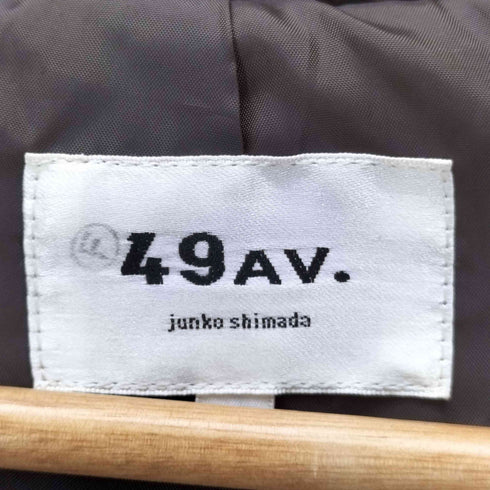 フォーティーナインアヴェニュージュンコシマダ 49AV.Junko Shimada ダウン チェスターコート レディース 40
