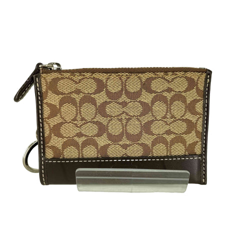 コーチ COACH ミニ キーケース シグネチャー レディース