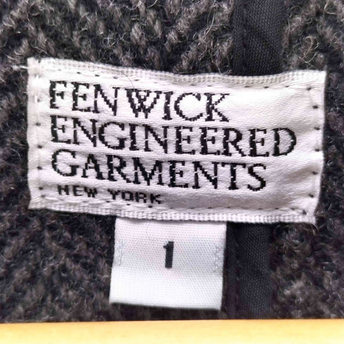 エフダブリューケーエンジニアードガーメンツ FWK engineered garments ヘリンボーン ピーコート レディース 1