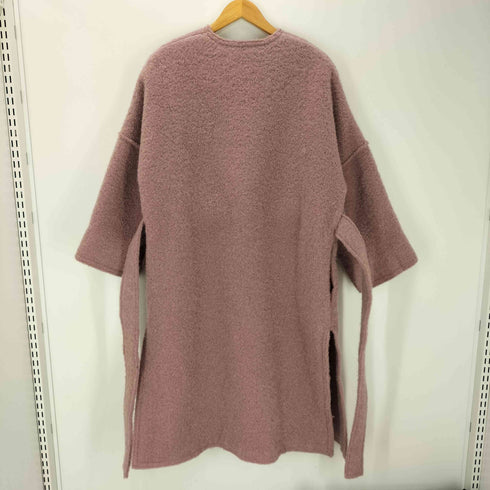 デミルクスビームス Demi-Luxe BEAMS ノーカラー ティディベア コート レディース