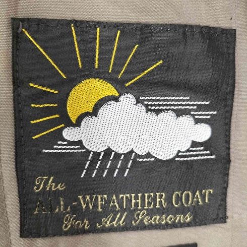 ALL WEATHER COAT ライナー付き比翼ステンカラーコート メンズ JPN:46