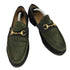 グッチ GUCCI スウェード ビットローファー レディース 38 1/2