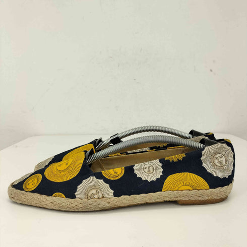 グッチ GUCCI 底裏モノグラム 太陽柄 エスパドリーユ レディース 39