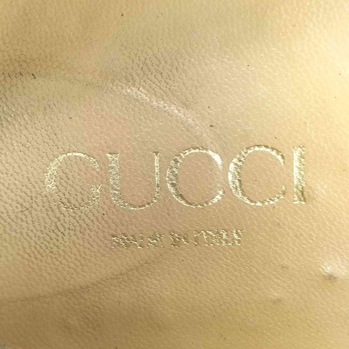 グッチ GUCCI 底裏モノグラム 太陽柄 エスパドリーユ レディース 39